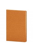 Promosyon kılıflı defter metal tokalı taba termo deri logo baskılı 13x21 cm çizgili defter